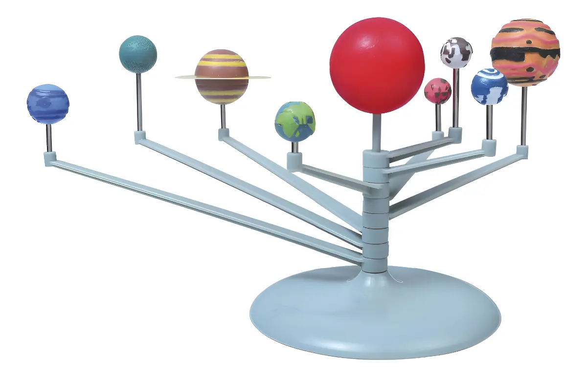 Brinquedo Educacional Sistema Solar Planetário Pintar Montar 25