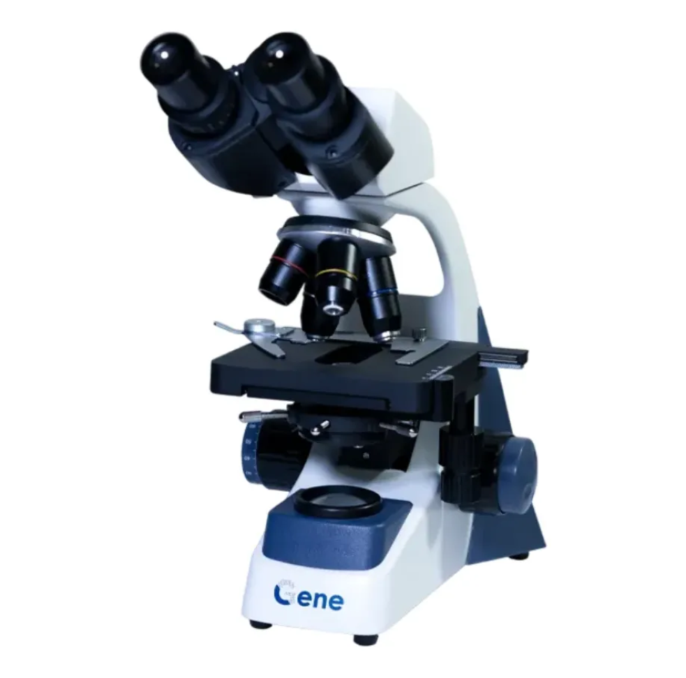 Microscópio Binocular Gene Lc1600ba 1600x Led Bivolt