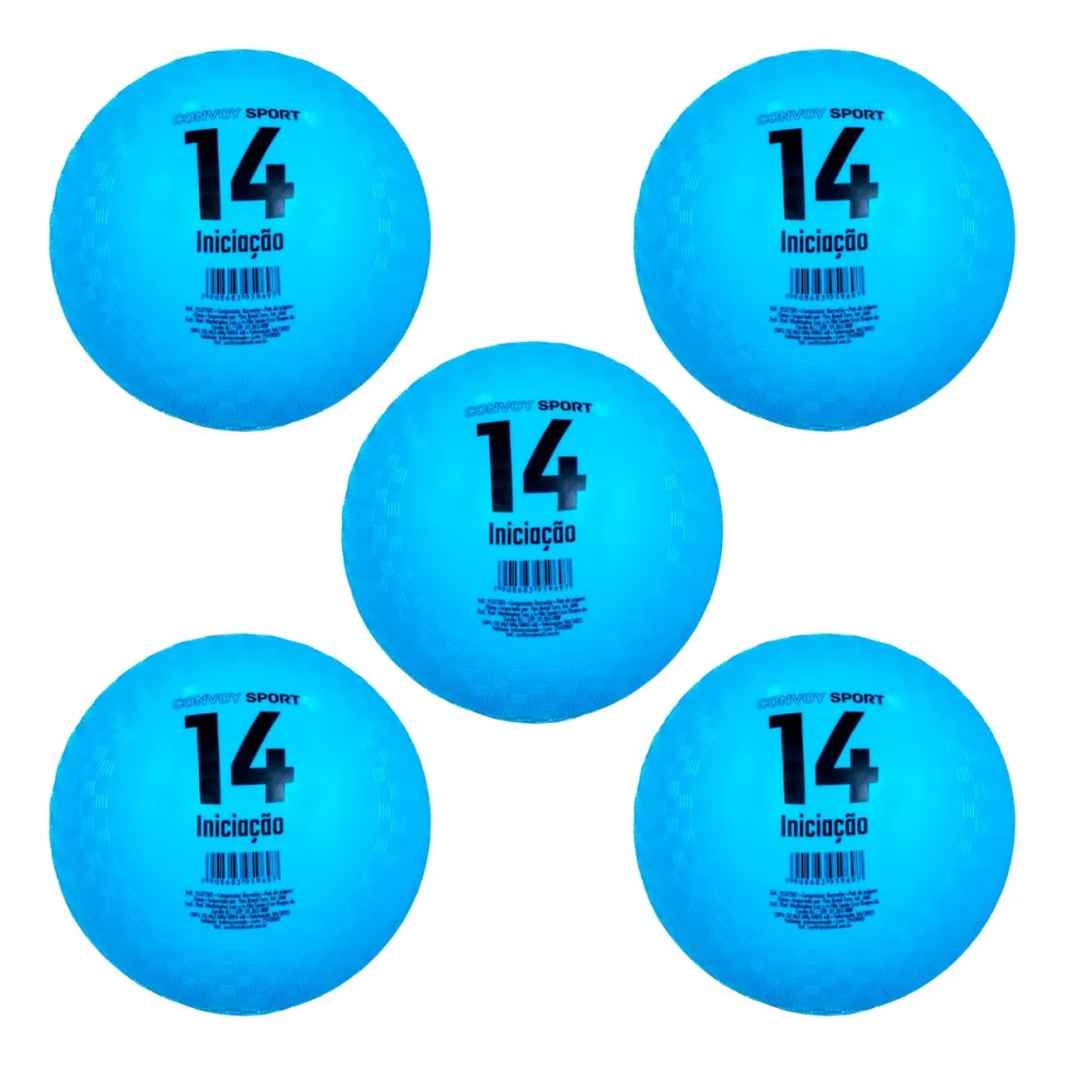 Kit Com 5 Bolas De Iniciação Convoy Tamanho 14