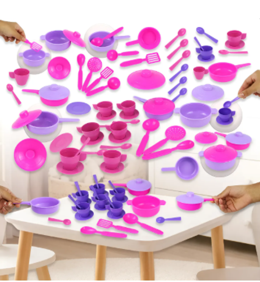 Kit Cozinha Infantil Panelinhas Brinquedo 25 Peças