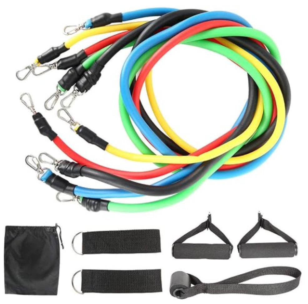 ~Tubing Kit 11 peças Elásticos para Exercício Extensor Funcional