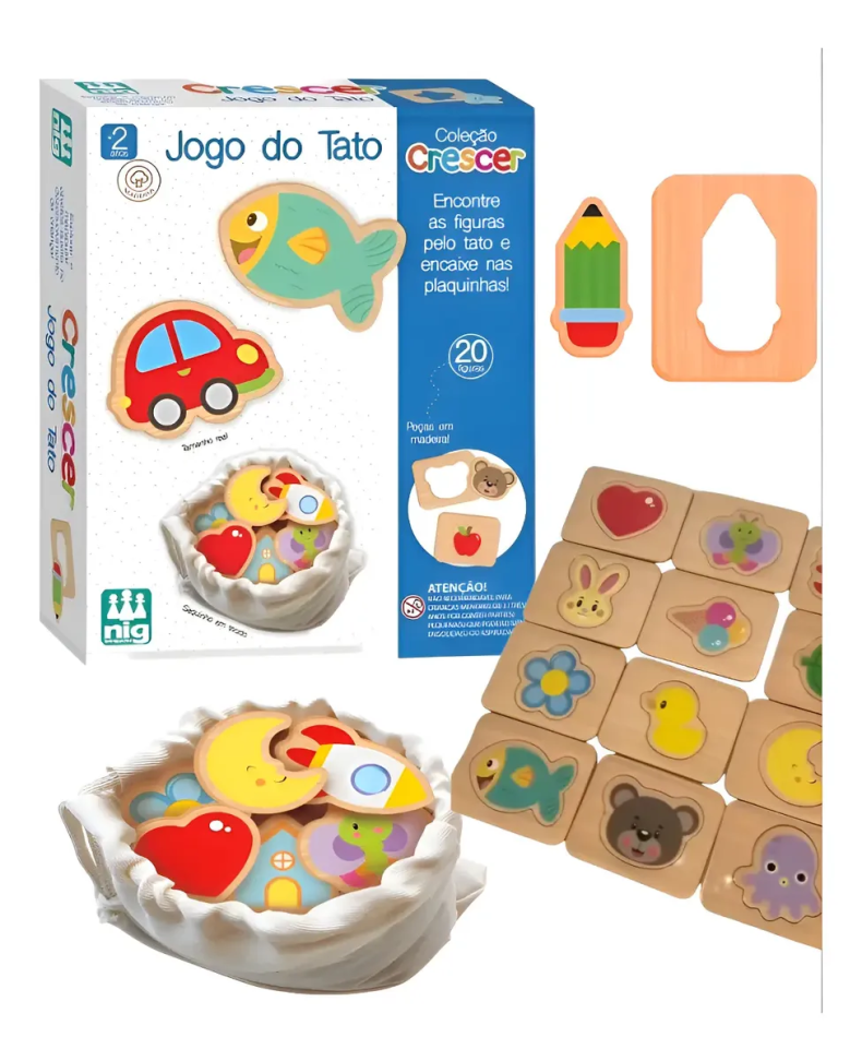 Jogo Do Tato Encaixa Peças Educativo E Divertido Nig