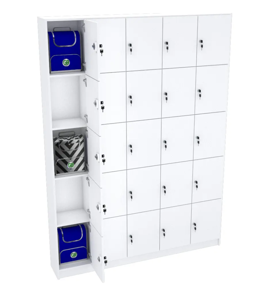 Armário Escaninho 25 Portas Chave M591.b Organizador