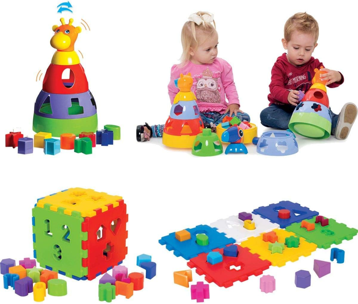 Kit de Brinquedos Educativos Mercotoys
