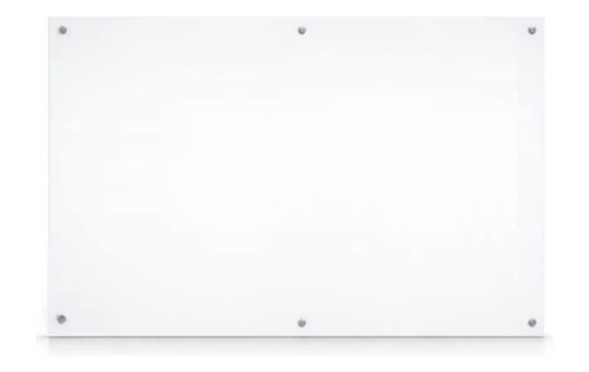 Lousa Quadro Branco Em Vidro 1,50 X 1,20 Home Office