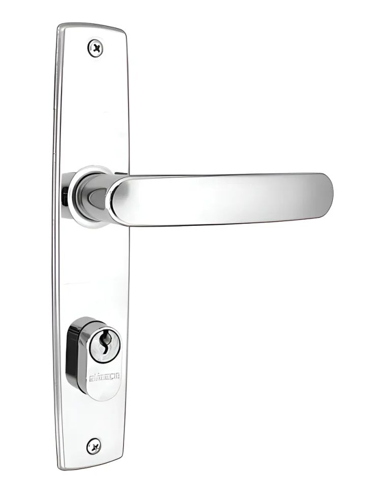 Fechadura Externa Aliança 2600/41 Porta Madeira Inox Cromado