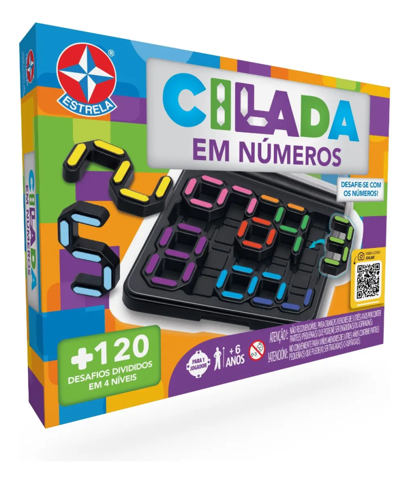 Jogo Cilada Números - Estrela