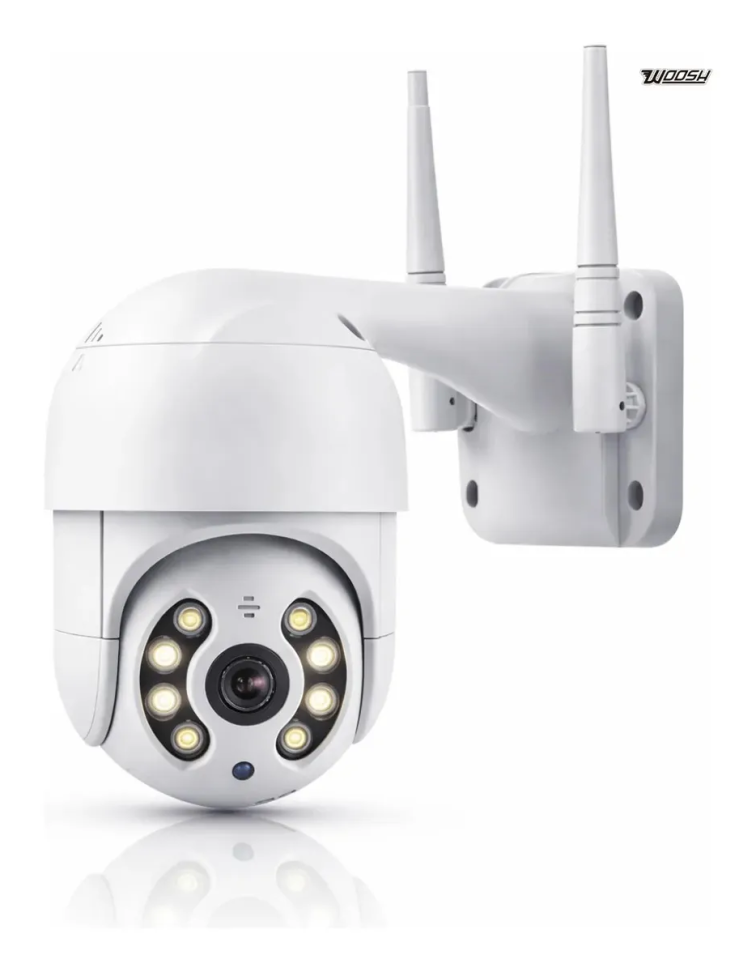 Câmera de Segurança Inteligente IP 360º Full HD Wi-Fi – Visão Noturna, À Prova d’Água