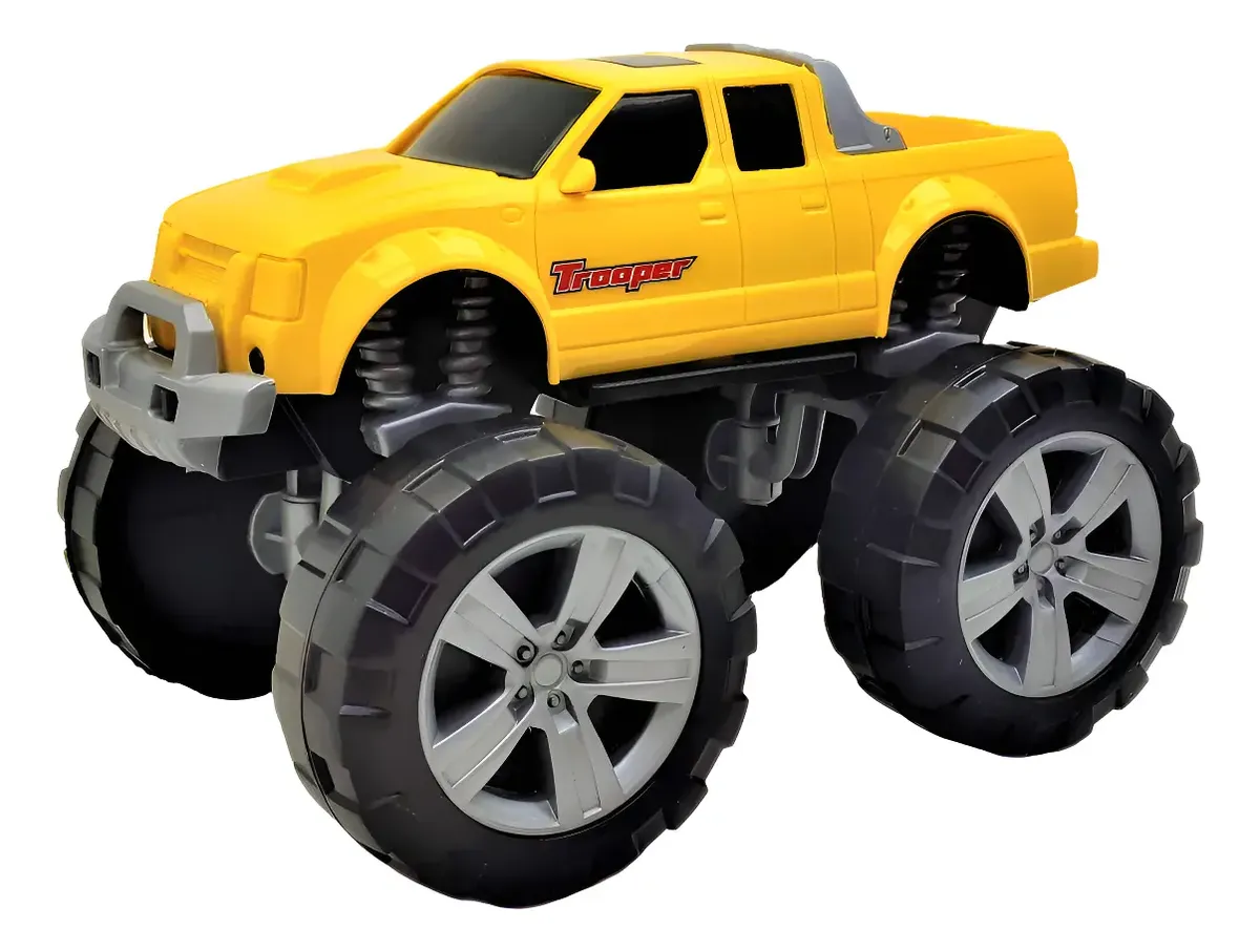 Brinquedo Caminhonete Pick-up Carrinho Carro Roda Grande