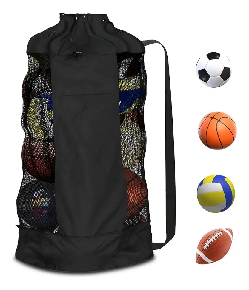 Porta Bolas De Futebol Grande Vôlei Basquete Grande 25 Bolas