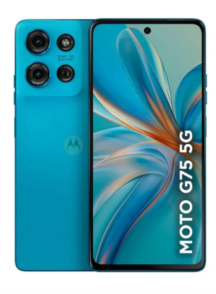 Smartphone Moto G75 5g 256gb Vegan Leather Cor Azul Motorola