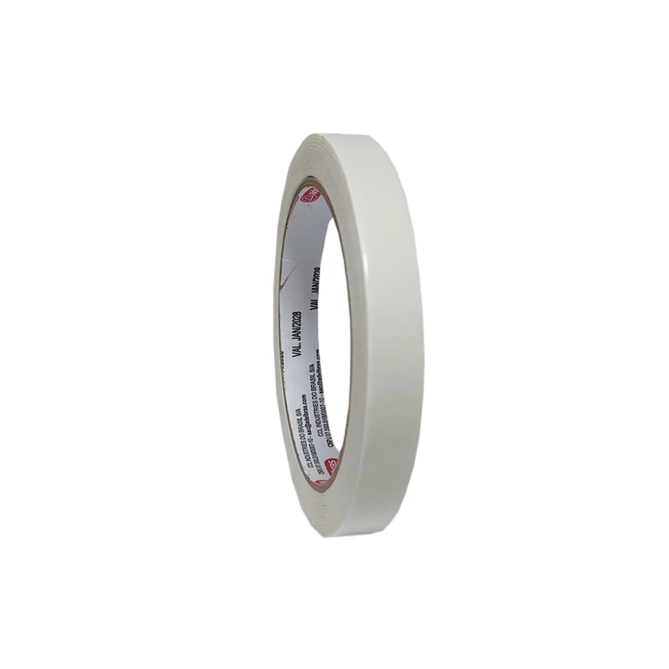 Fita Dupla Face 12mm x 30m Adelbras - 1 unidade