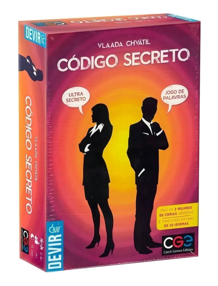 Jogo Código Secreto (codinomes) - Edição Em Português .