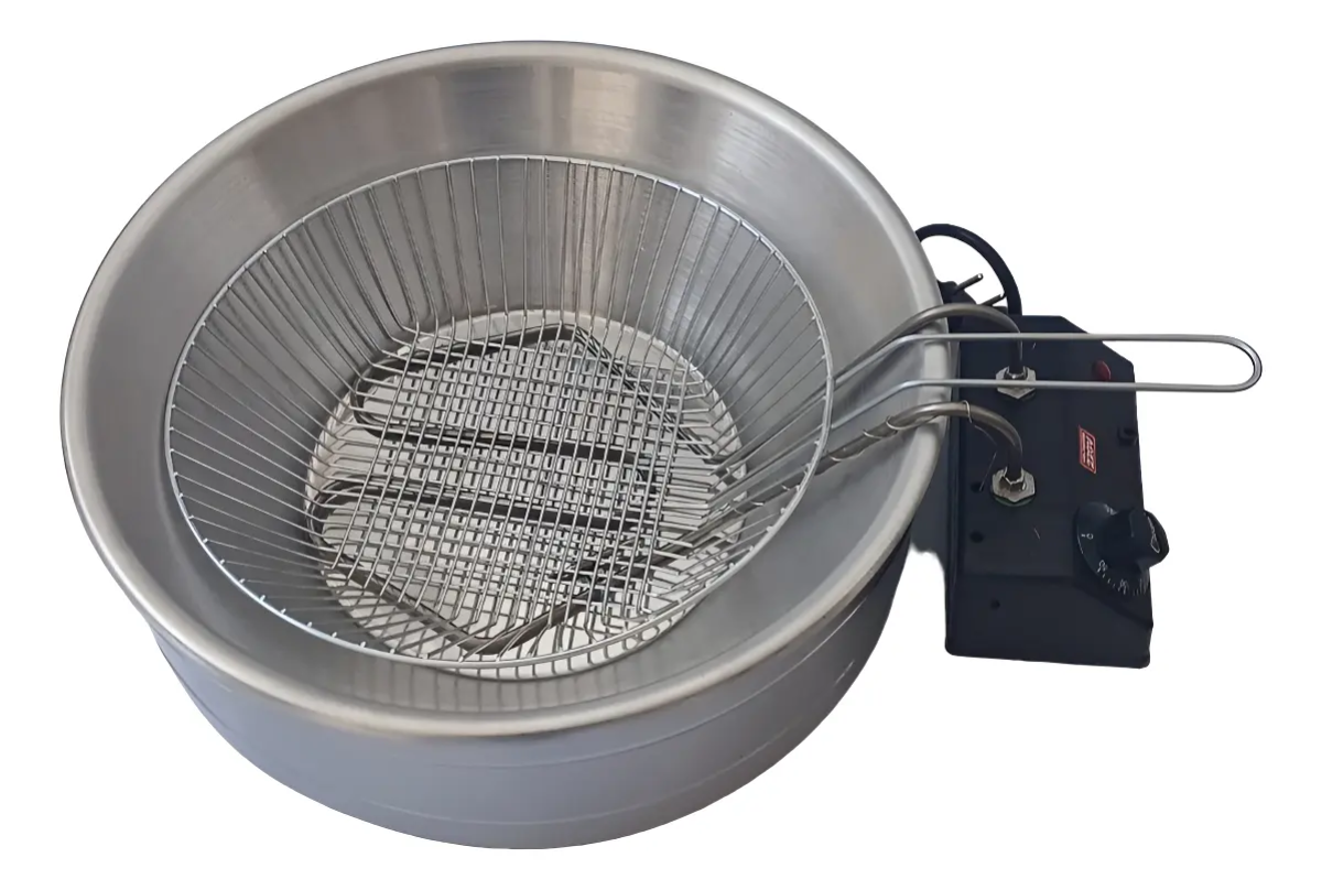 Fritadeira Elétrica Equipamentos Inox Tacho 7 L 220v
