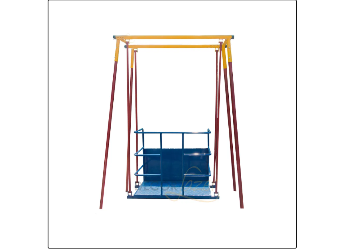 PLAYGROUND ADAPTADO CADEIRANTE BALANÇO AMERICANO SIMPLES