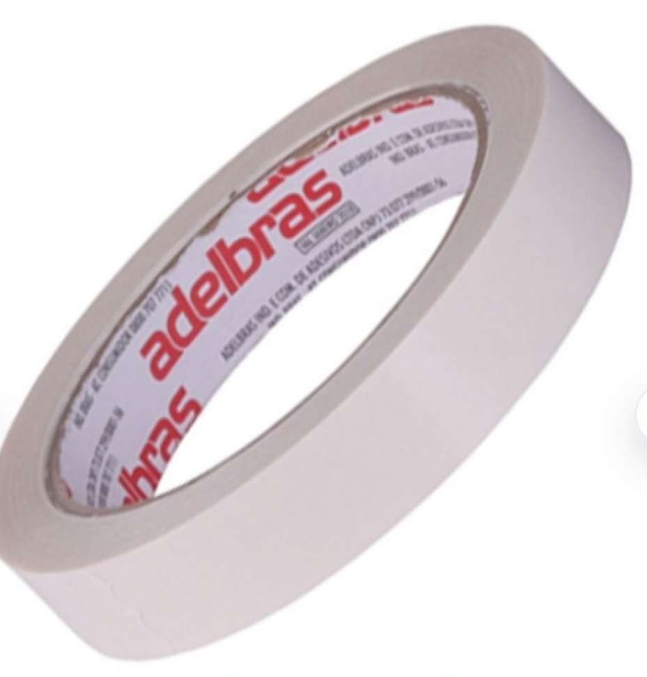 Fita Dupla Face Transparente 18mm x 30m Adelbras