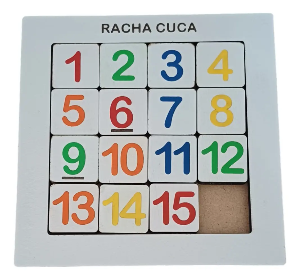 Racha Cuca Jogos Lúdicos Quebra Cabeça Brinquedos Puzzle