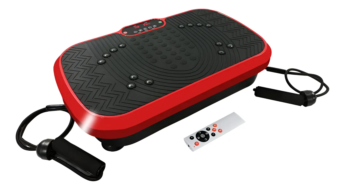 Plataforma Vibratória Fitness Controle Remoto 99 Velocidades