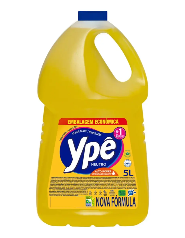Detergente Ypê Neutro 5 Litros