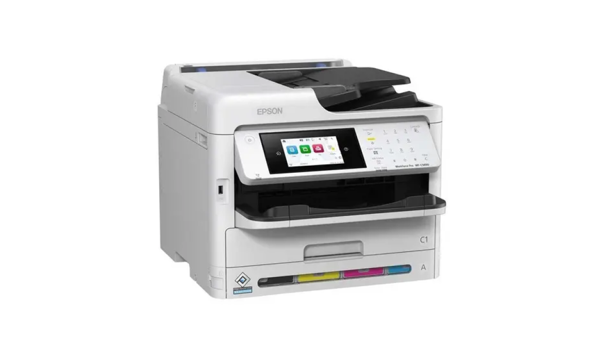 Impressora Epson Multifuncional Wf-c5810 Workforce Branco