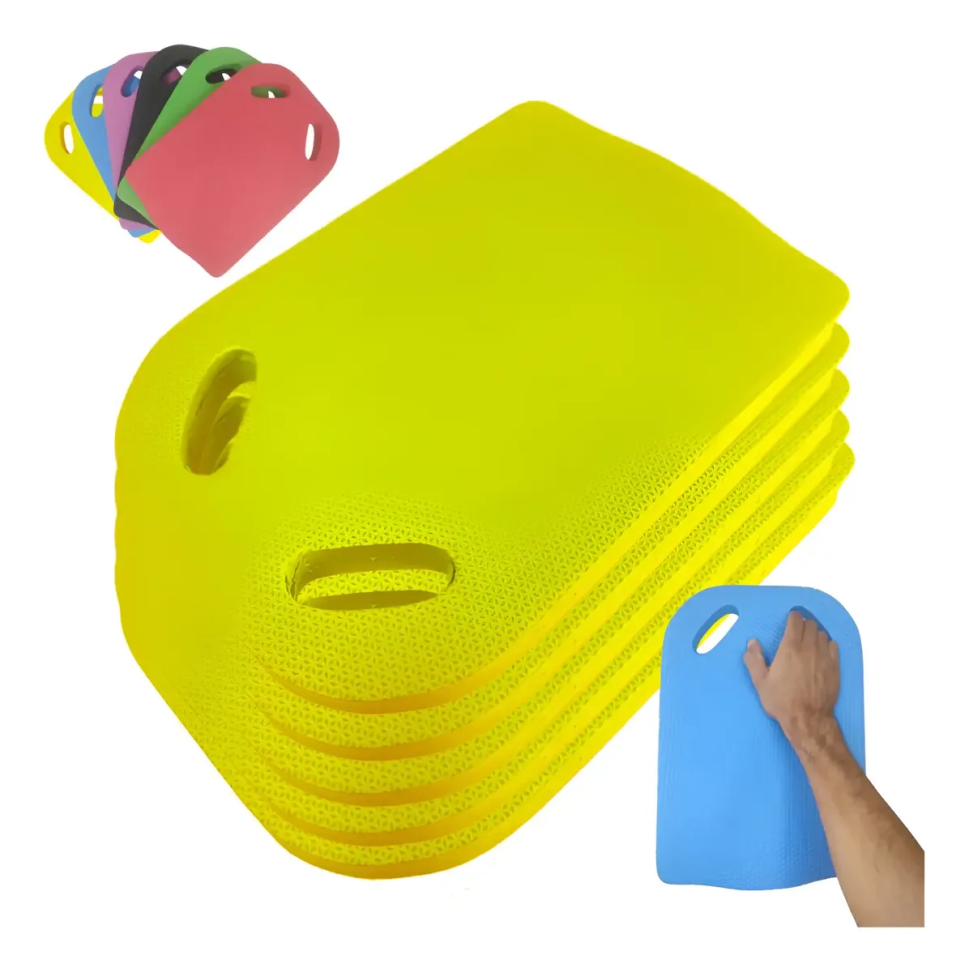 Kit 10 Prancha Natação Eva 41x28x3 Treino Hidroginástica