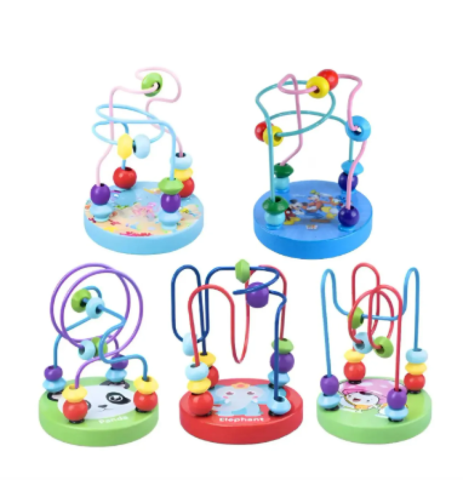 Brinquedo Aramado Divertido Método Montessori Pequeno Cor Colorido
