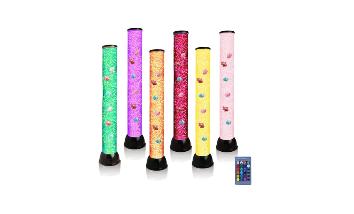 Bubble Fish Tube Fake Aquarium Lightahead Extra Large 32"