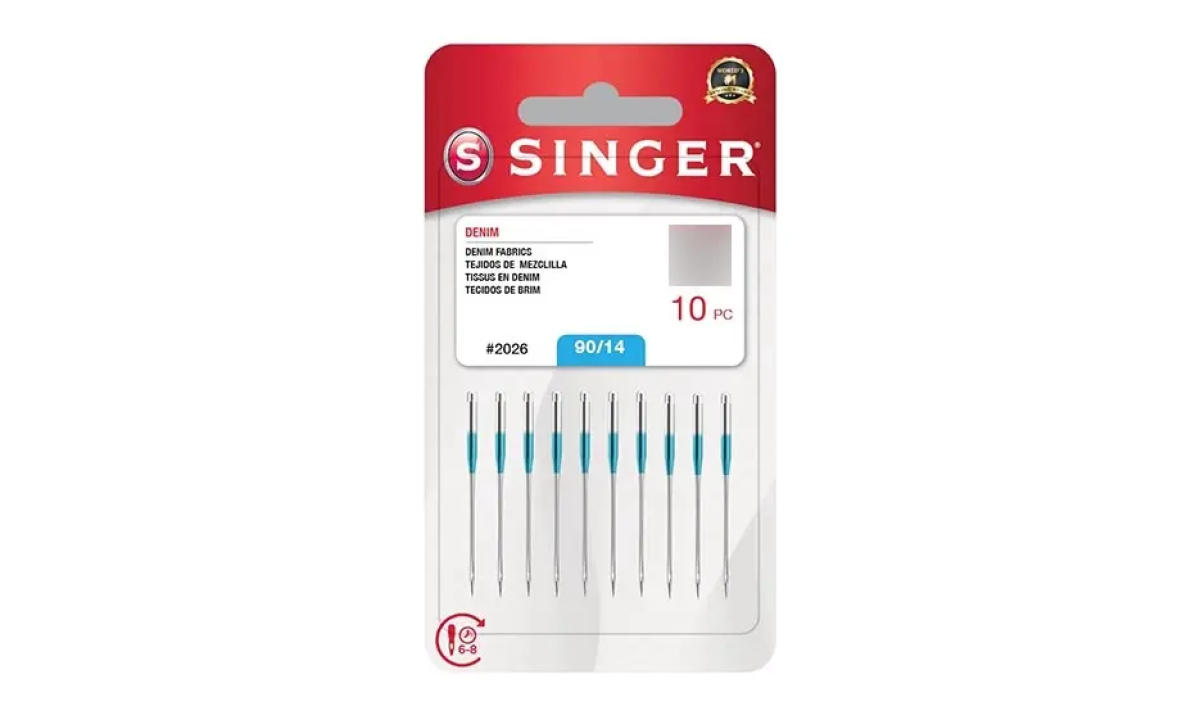 Agulha De Máquina Singer 2020 c/10 10 Uni