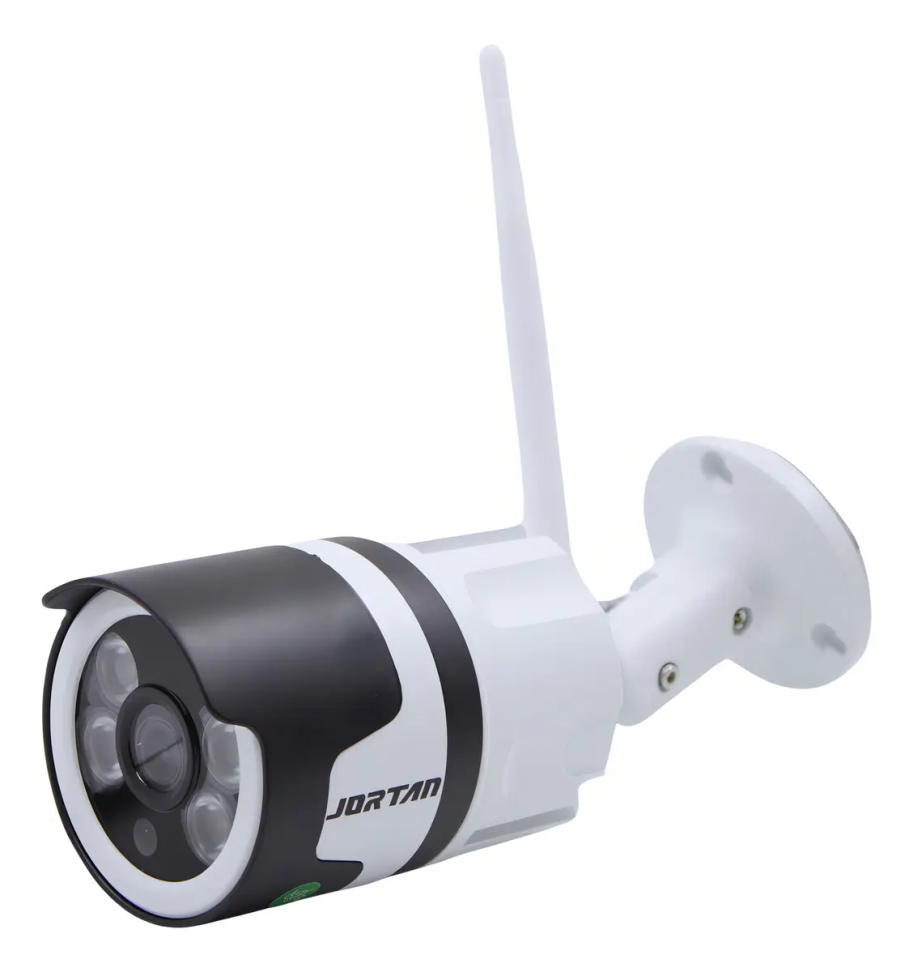 Câmera de Segurança Externa Jortan IP66 WiFi Full HD 1080p com Zoom Digital
