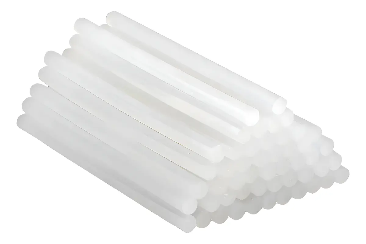 Kit C/ 10 Bastão De Cola Quente Grossa 11mm 10 Unidades 30cm Branco