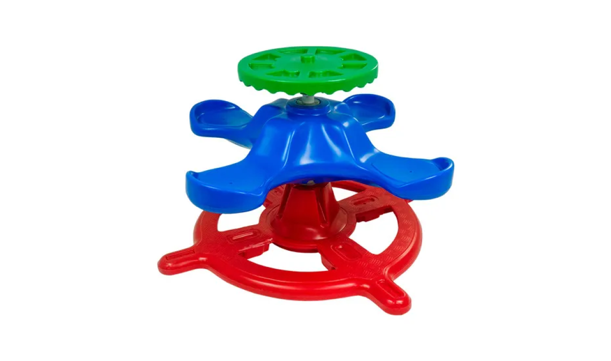 Brinquedo Gira Gira Infantil De 4 Lugares Parquinho Freso Colorido