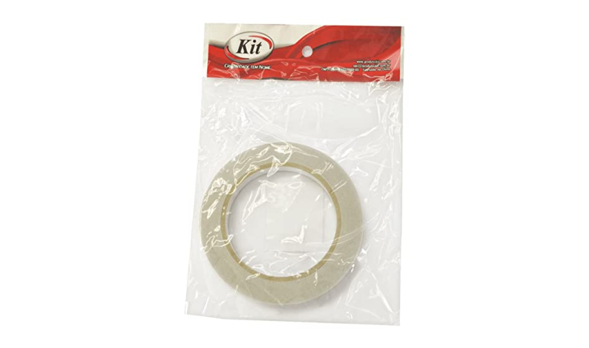Fita Adesiva 12X30, Dupla Face, Multicolorido, Kit