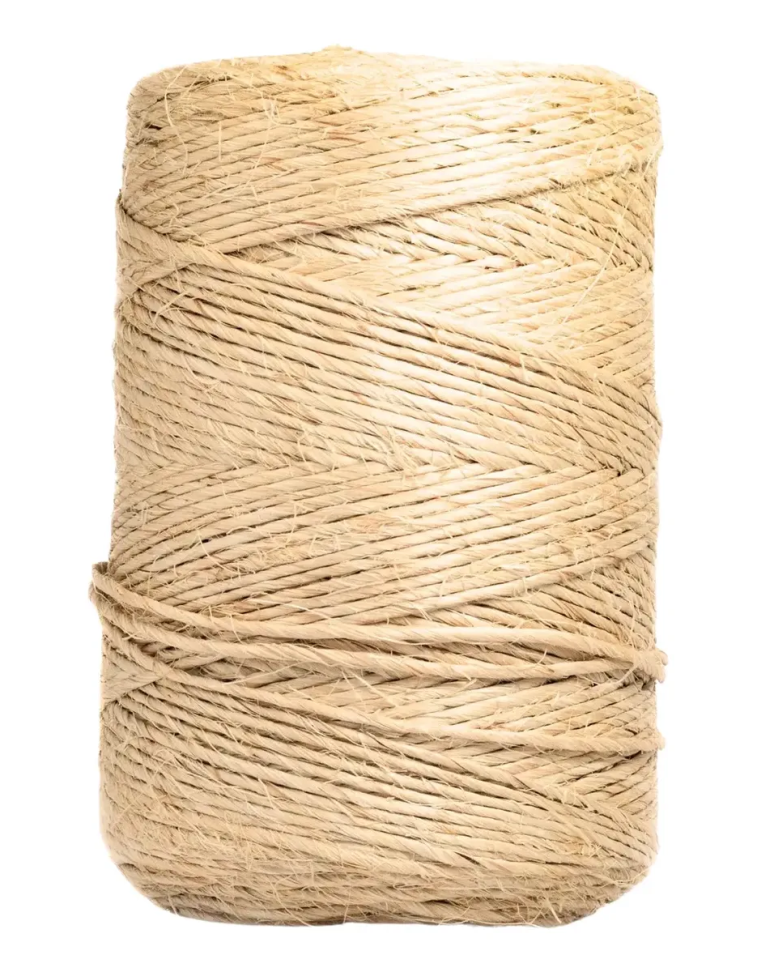 Barbante De Sisal Fio 2mm Rolo 500mts Arranhador Artesanato