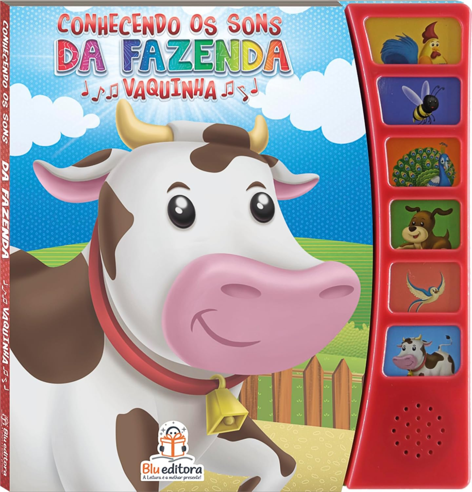 Conhecendo os Sons da Fazenda: Vaquinha Capa comum – Livro com som, 1 janeiro 2015