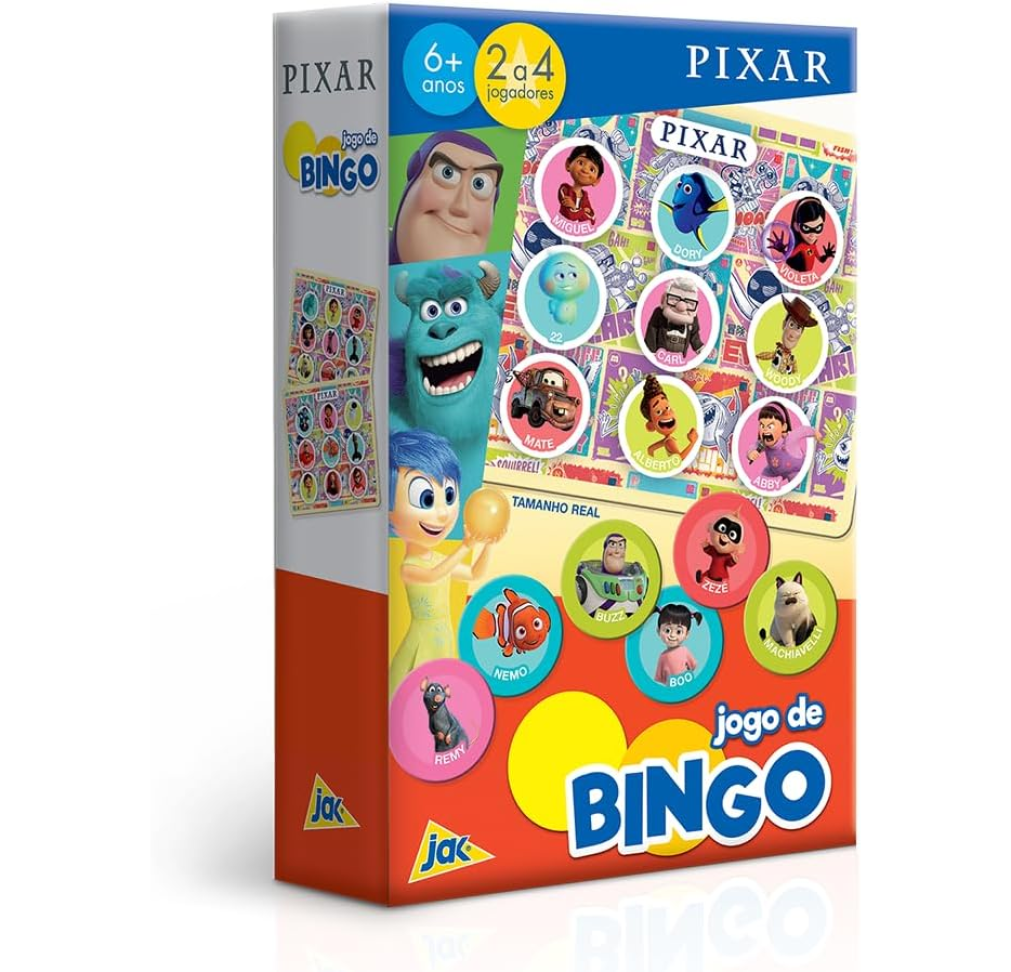 Toyster - Jogo de Bingo: Pixar - JAK