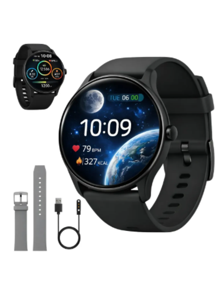 Relógio Smartwatch Inteligente Masculino Ip68 À Prova D'água Notificações Chamadas Bluetooth Saúde Monitoramento De Sono E Esportes Mzcell