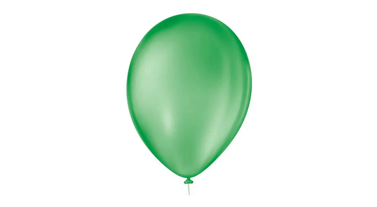 Balões 09 Liso Com 50un Verde Bandeira 1081012950 São Roque