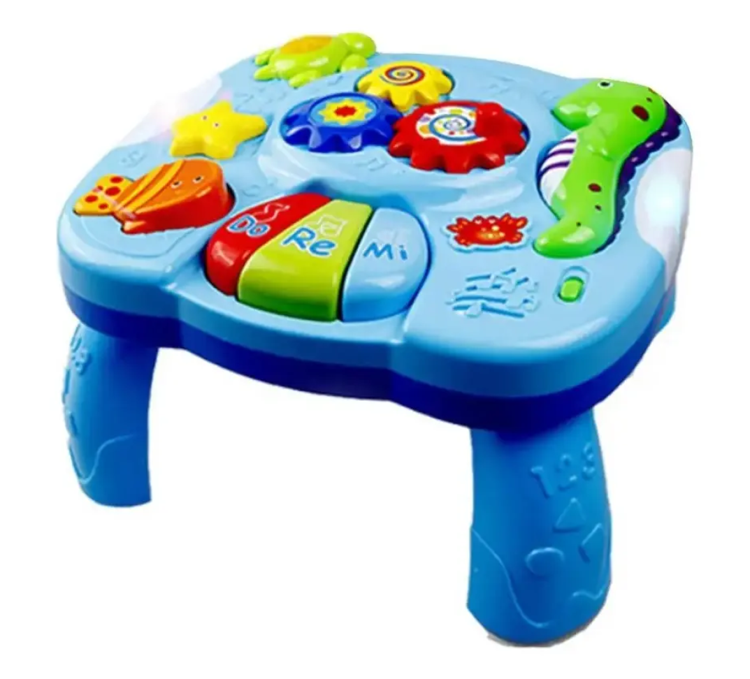 Mesa Divertida Didática Atividade Sensorial Engrenagens Kids
