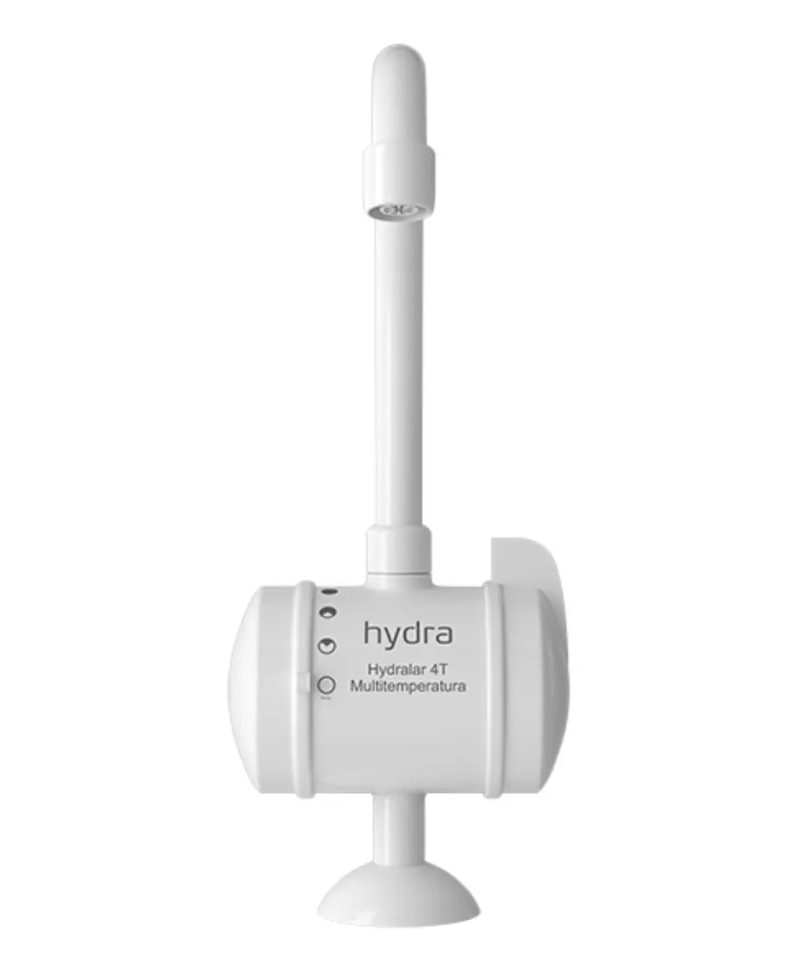 Torneira Elétrica Hydra 4T 5500W (127v) Branca de Bancada