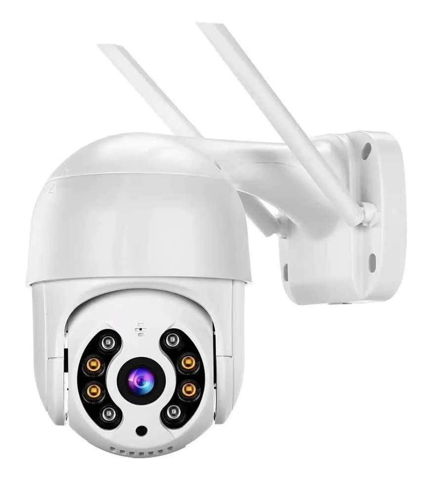 Câmera De Segurança Externa Rotativa 1080p Wifi-d'água Ip65
