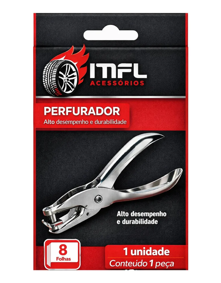 Alicate Perfurador De Papel Eva Scrapbook, Furo De 6mm Marca MFL