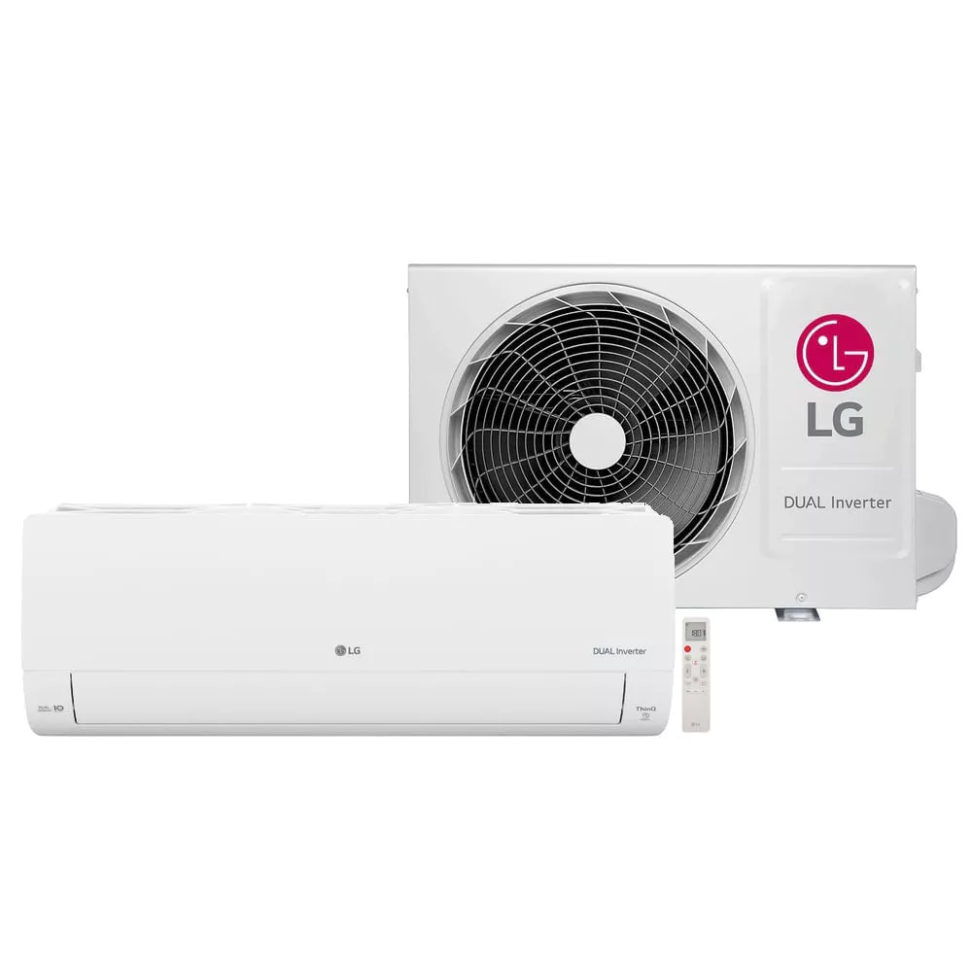 Ar Condicionado Split LG Dual Inverter AI Voice 18000 BTU/h Frio S3-Q18KL31C - 220 Volts