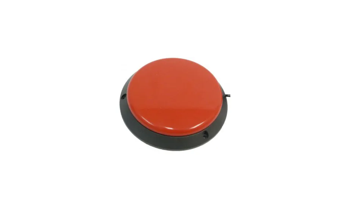 Acionador de Pressão Vermelho 6cm