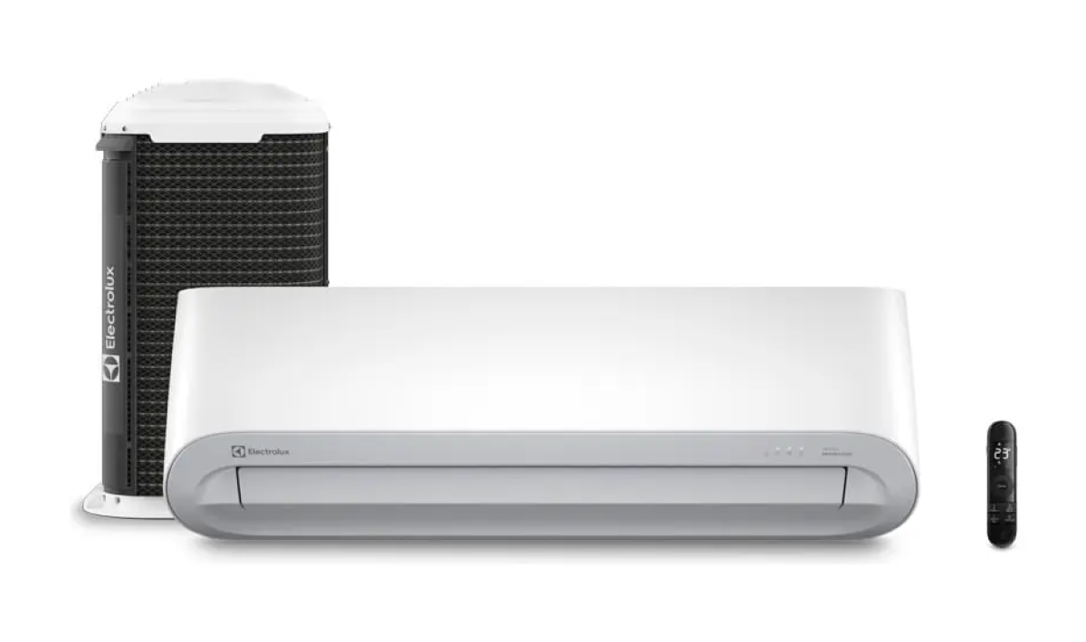 Ar-Condicionado Electrolux Inverter Split 24.000 BTUs Color Adapt Quente/Frio (JI24R/JE24R