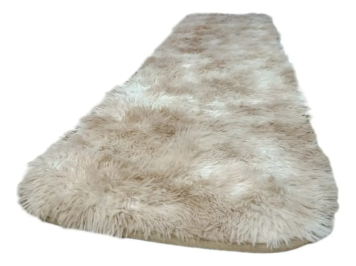 Tapete 1,00x0,50 Super Peludo Passadeira Quarto Corredor