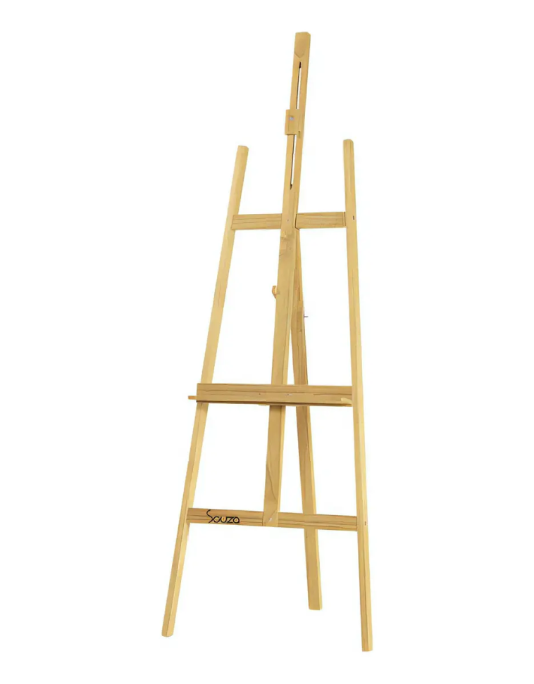 Cavalete Para Pintura Popular 1,50m Souza - 4110 Cor Marrom-claro