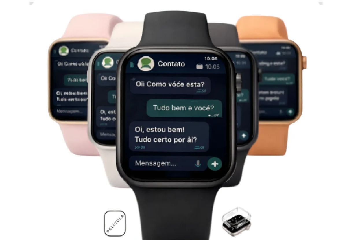Relógio S11 Smartwatch Microwear Serie11 Gps Chatgpt Whatsap