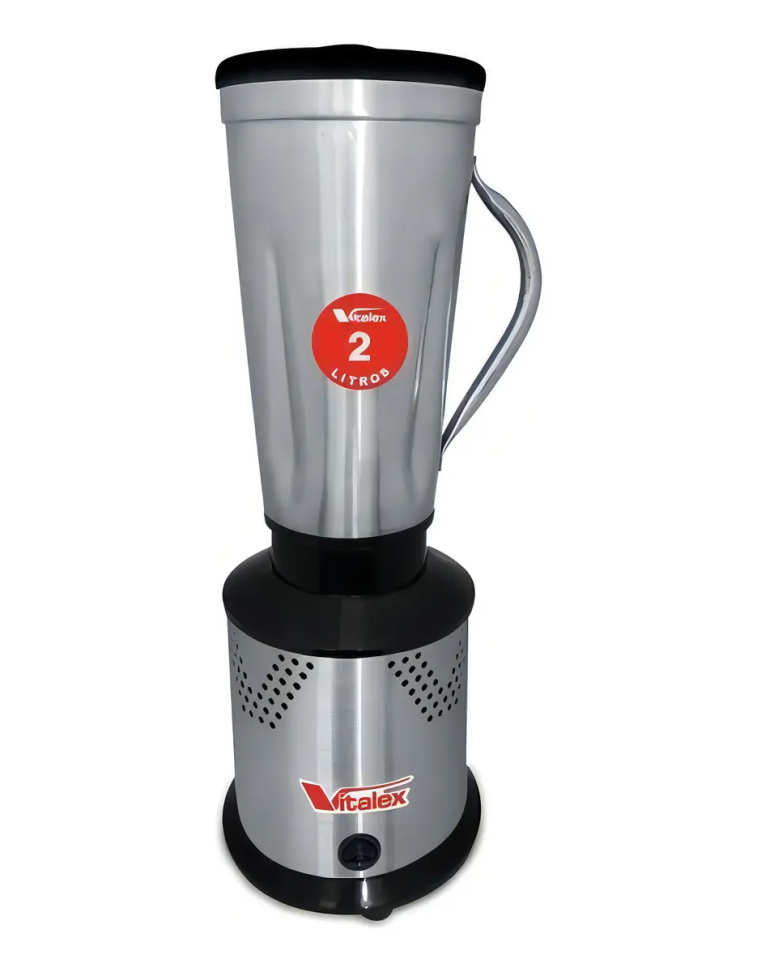 Liquidificador Industrial Profissional 2 Litros 800W Alta Rotação Vitalex LI-02 Copo Inox