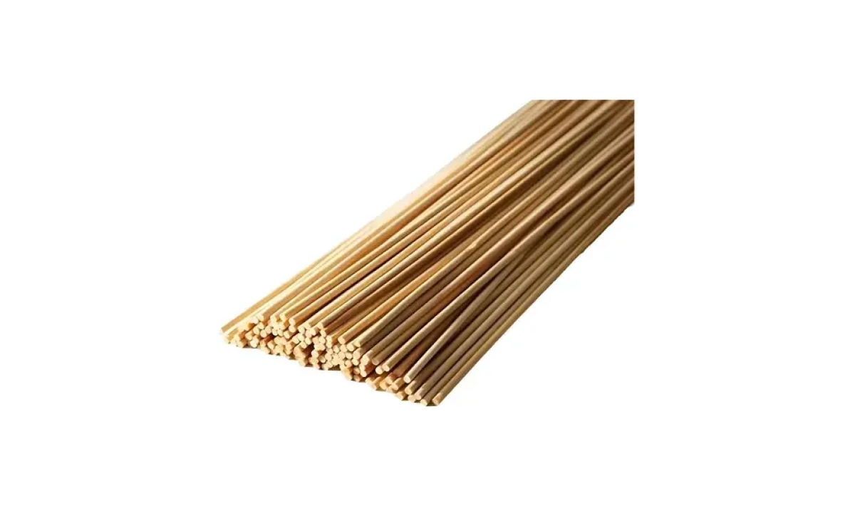 100 Palitos De Algodão Doce 40cm Ponta Redonda
