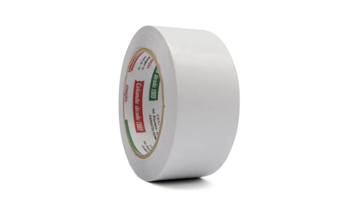 Fita adesiva dupla face 48 mm x 30 metros com 2 peças - 10703806